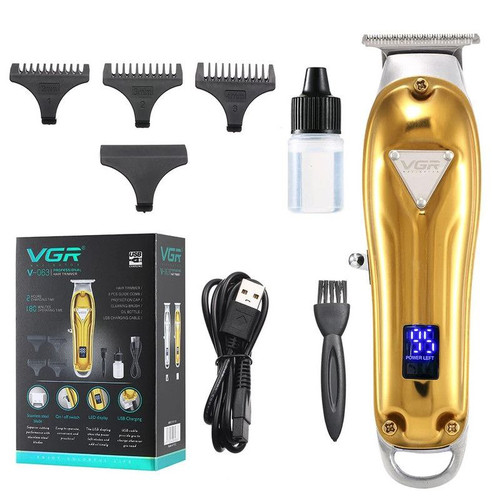ماشین اصلاح موی سر و صورت وی جی ار مدل v-063